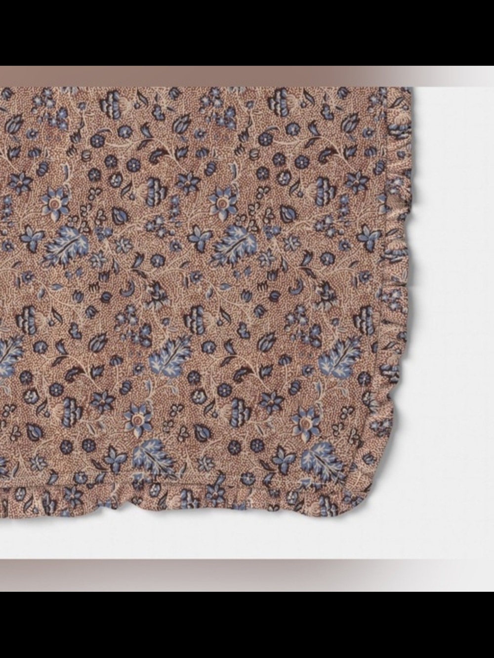 Threshold Rectangular Tablecloth Floral Print - Picture 3 of 3